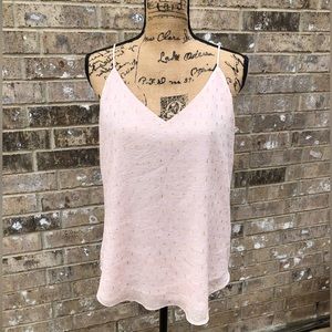 Express Light Cream/Gold Colored Camisole